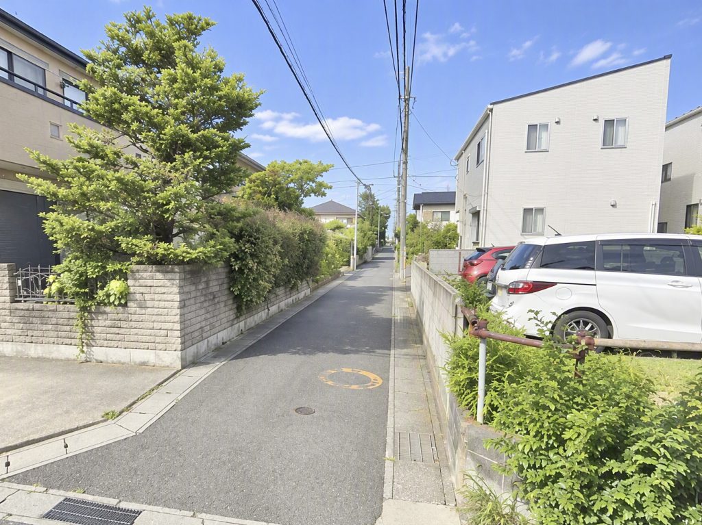 邸宅用地　104坪　市川市中国分4丁目　北側道路