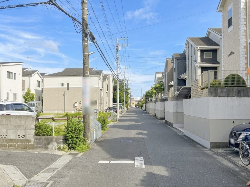 邸宅用地　104坪　市川市中国分4丁目　前面道路２
