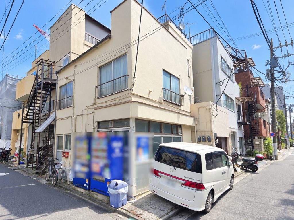 ビル用地 113.55㎡ 南西角地 近商 更地渡し 台東区今戸2丁目