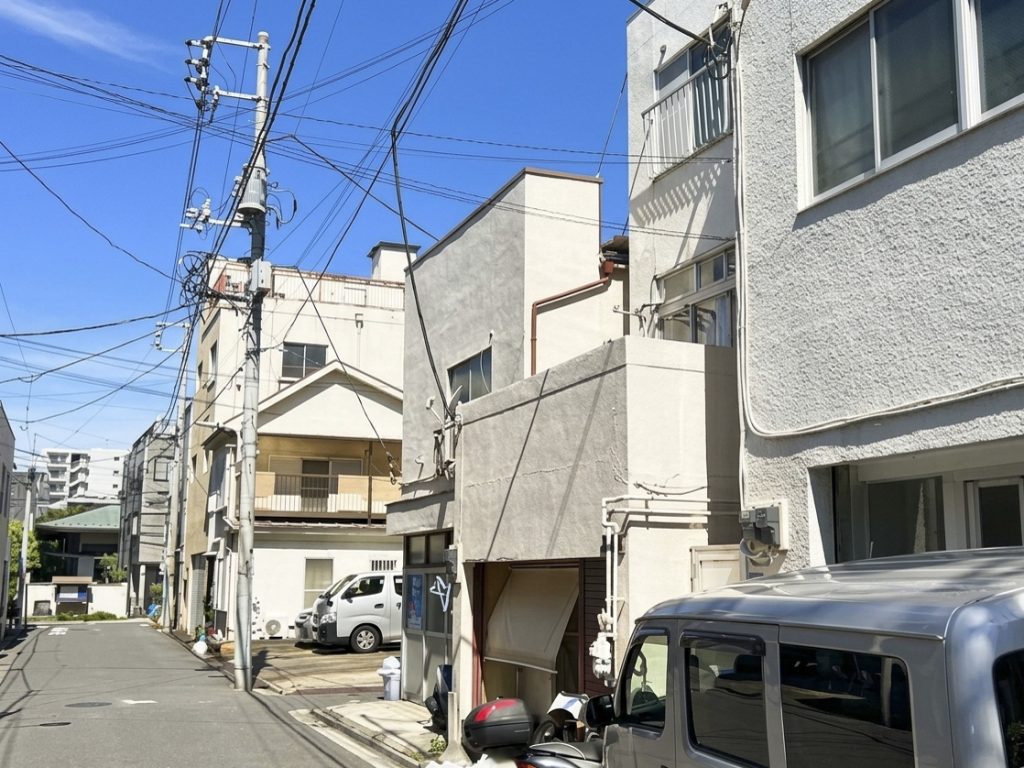 ビル用地 台東区 今戸2丁目 前面道路