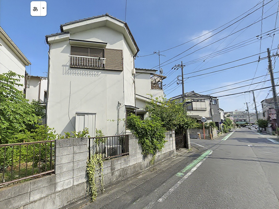住宅用地　34.7坪　葛飾区東金町5丁目　前面道路