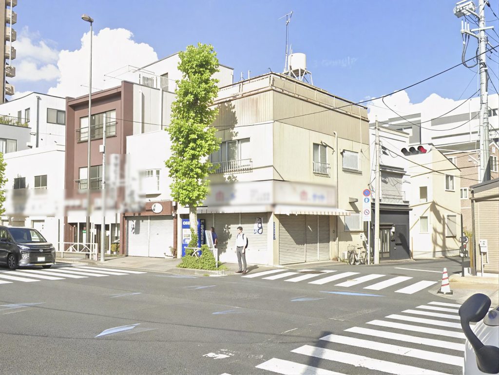 事業用地　水戸街道沿い　墨田区東向島1丁目　全景