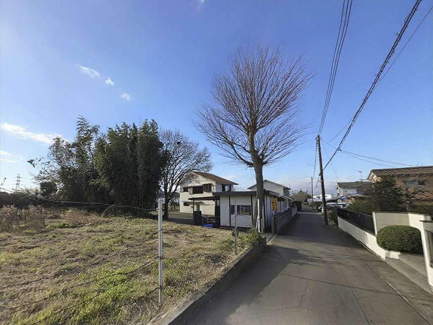 資材・車輛置場　162坪　千葉市花見川区大日町　前面道路２
