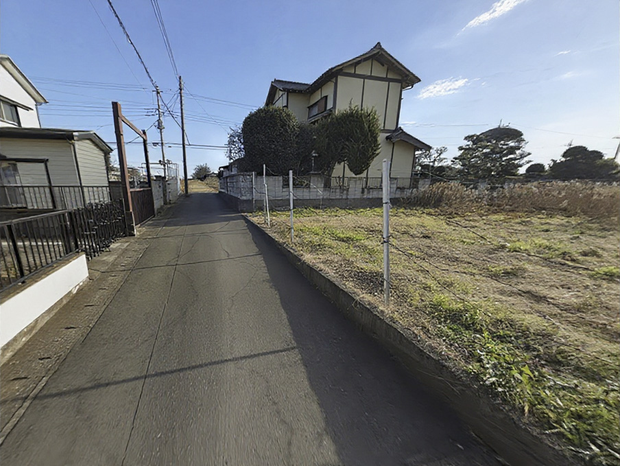 資材・車輛置場　162坪　千葉市花見川区大日町　前面道路１