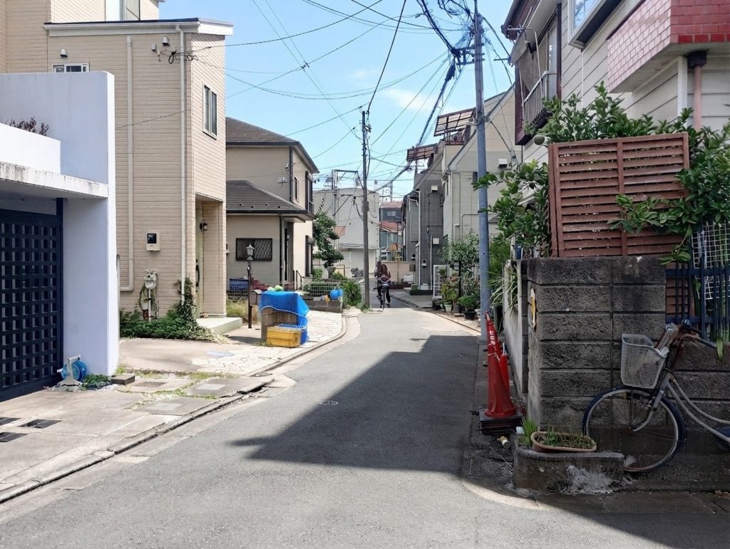 住宅用地 小岩駅徒歩5分 45坪 江戸川区西小岩1丁目 前面道路