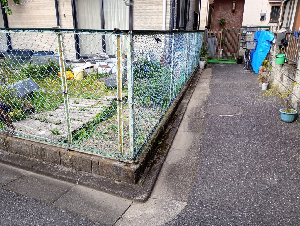 住宅用地 小岩駅徒歩5分 45坪 江戸川区西小岩1丁目 東側隣地通路