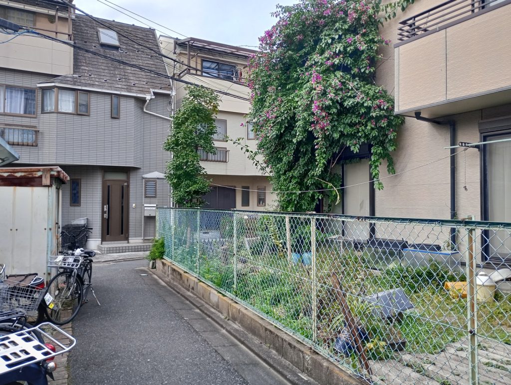 住宅用地 小岩駅徒歩5分 45坪 江戸川区西小岩1丁目 南側隣地通路