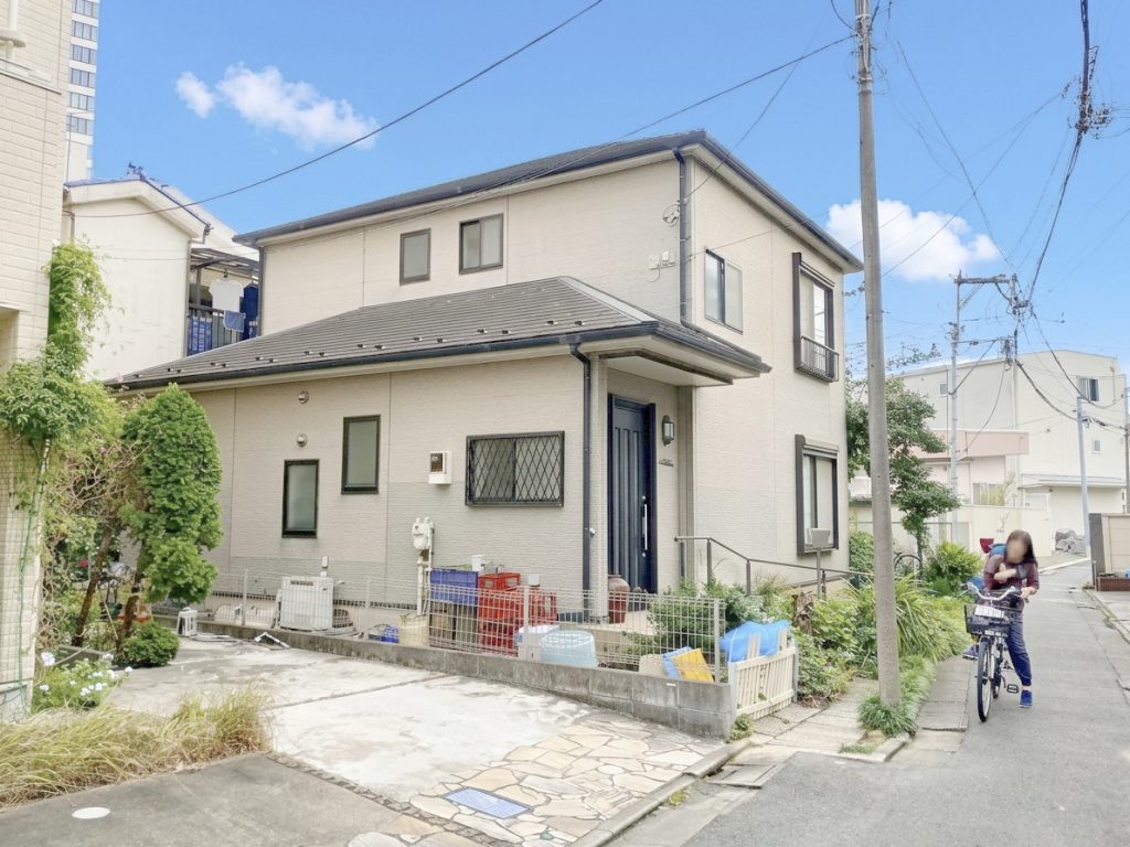 住宅用地 小岩駅徒歩5分 45坪 江戸川区西小岩1丁目 全景