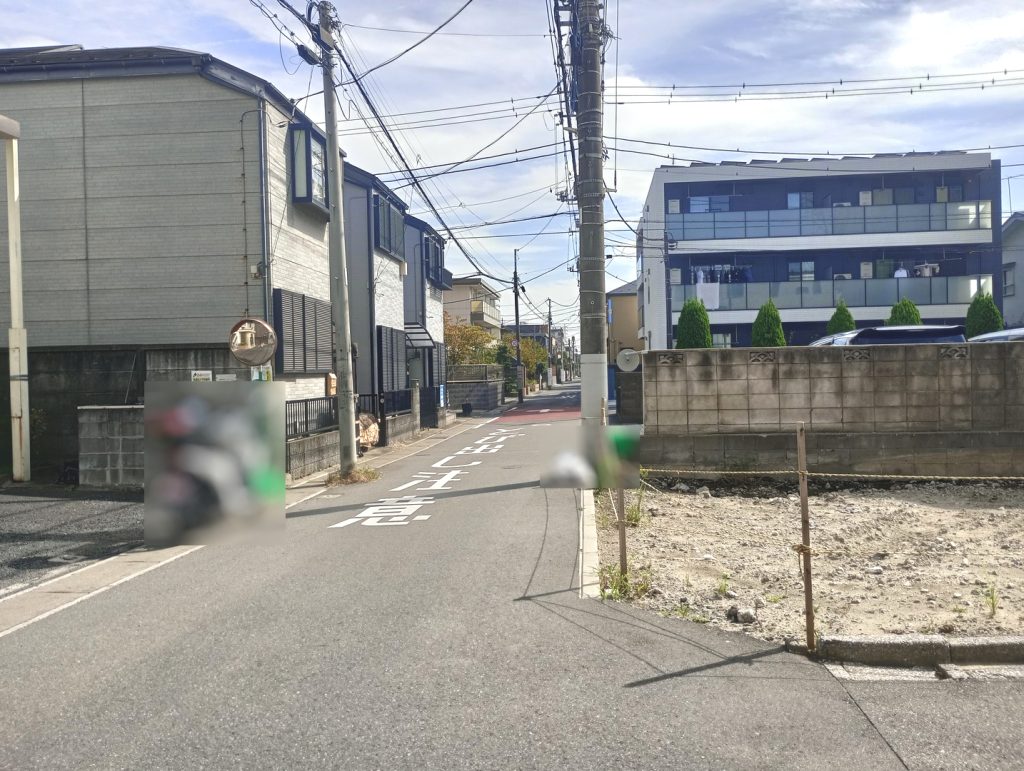 戸建用地 市川南4丁目 前面道路2