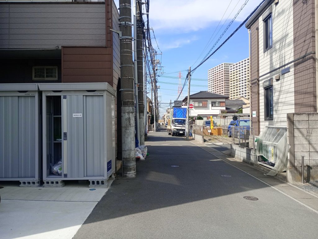 戸建用地 市川南4丁目 前面道路