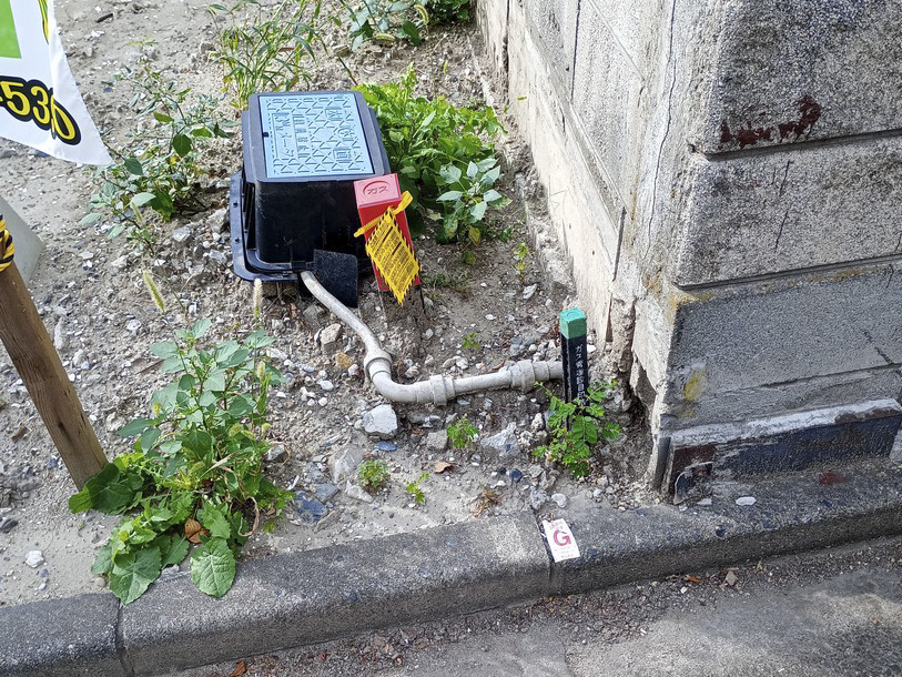 住宅用地　更地　江戸川区東小松川4丁目　インフラ