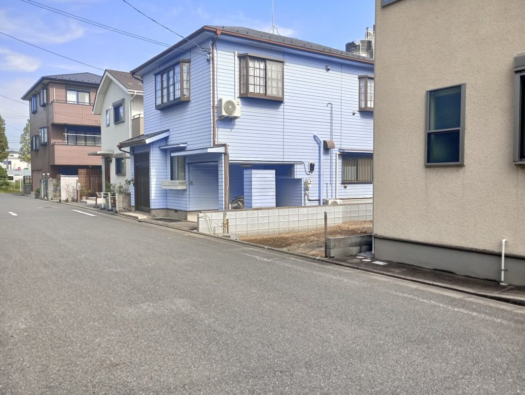 住宅用地　20.7坪　江戸川区鹿骨1丁目　遠景