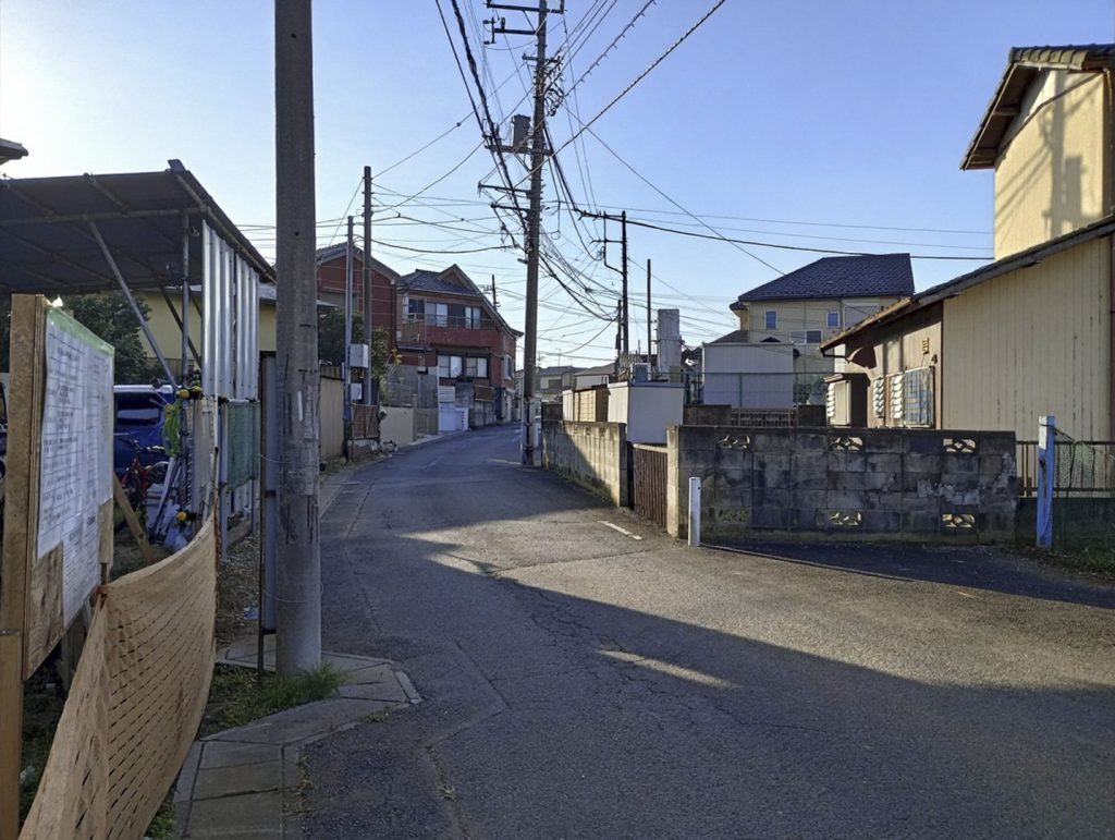 住宅用地　12区画　鎌ヶ谷市東中沢4丁目　前面道路１