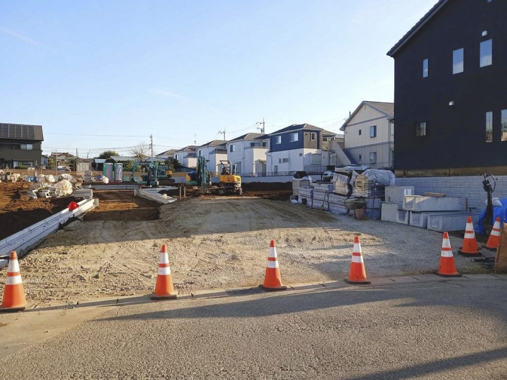 住宅用地　12区画　鎌ヶ谷市東中沢4丁目　東側