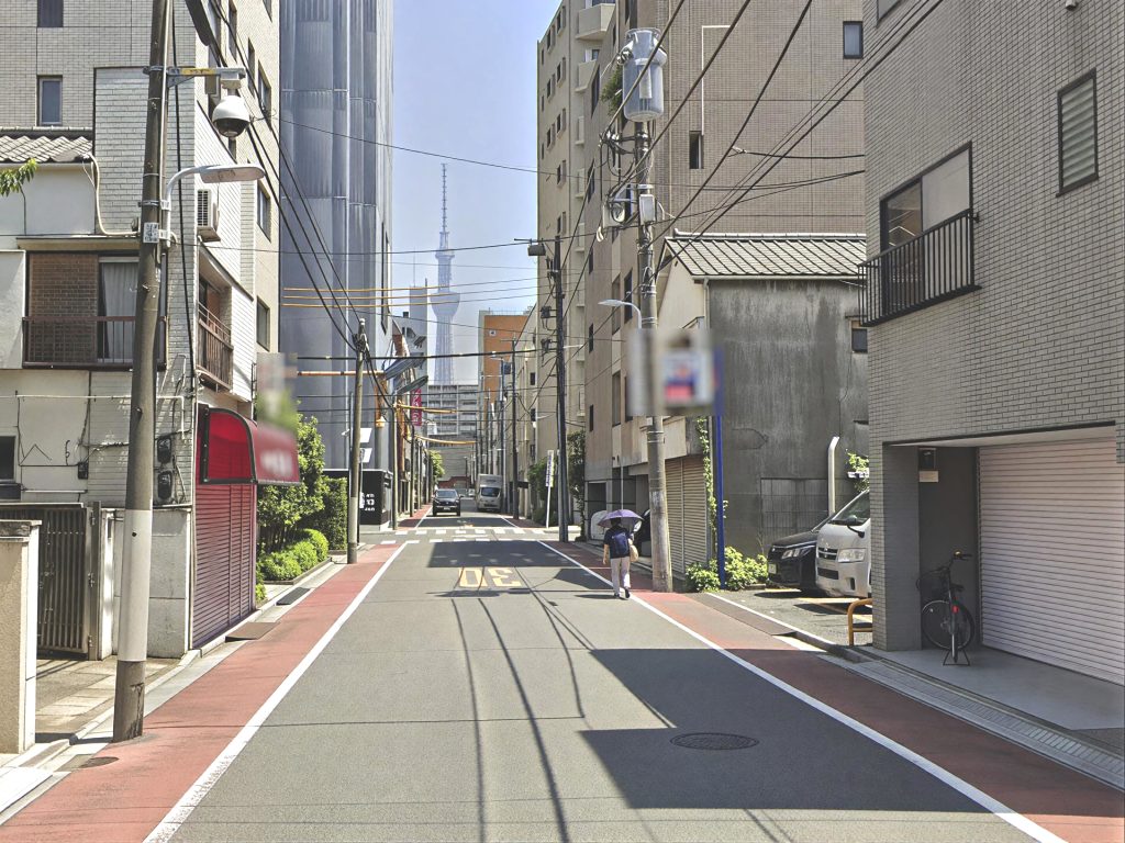 ビル用地 54㎡ 商業 8m公道面 上野駅徒歩13分 前面道路2